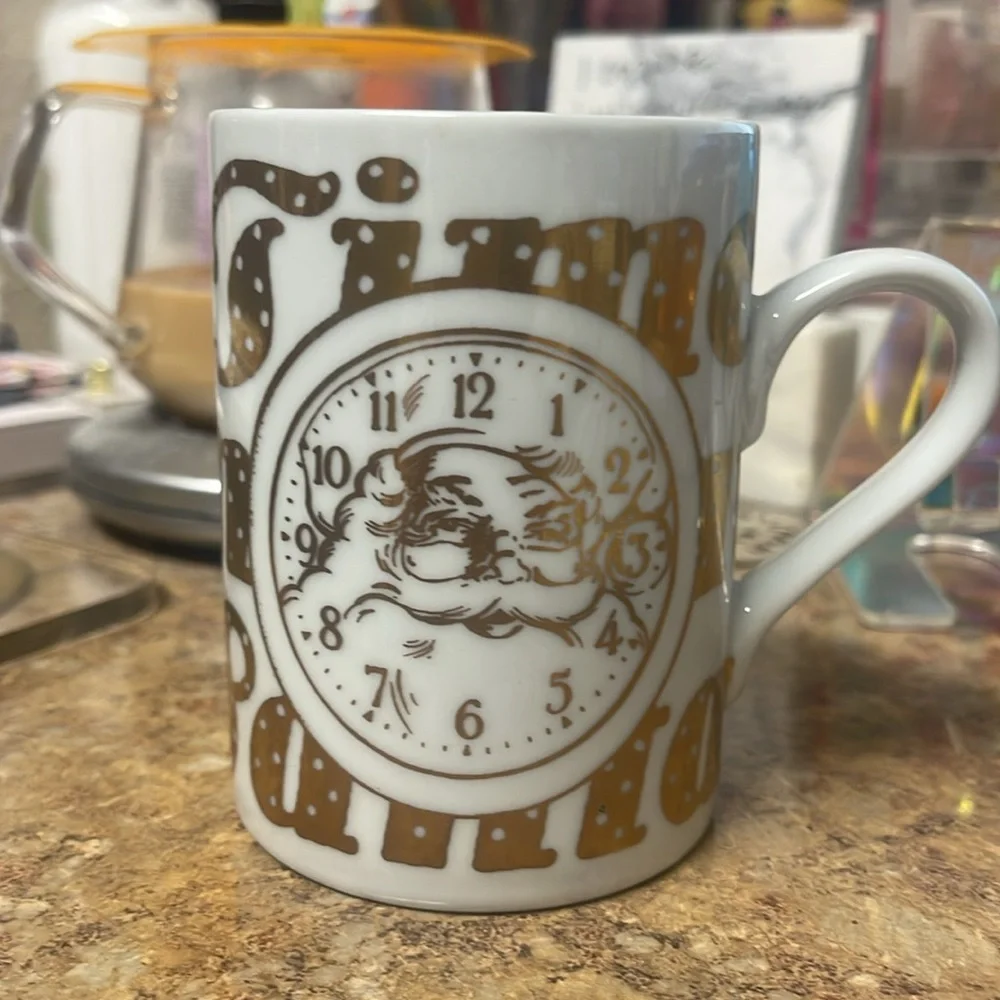 Department 56 Santa Time Christmas Mug